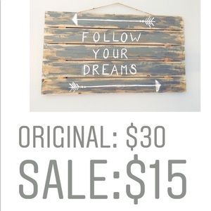 Wall sign